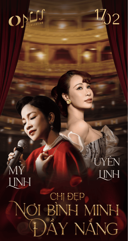 Mỹ Linh – Uyên Linh : Đêm nhạc Chị đẹp Nơi bình mình đầy nắng 17/02