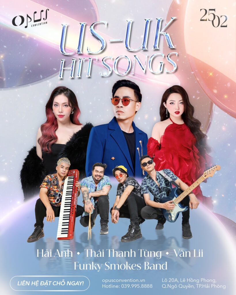 Liveshow “US-UK Hit Songs” 25/02