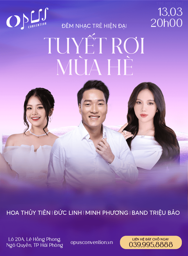 Liveshow “Tuyết rơi mùa hè” 13/03