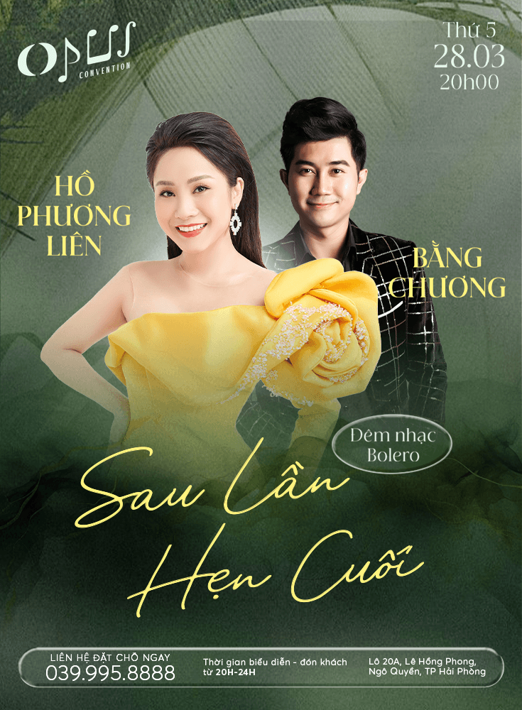 Đêm nhạc Bolero “Sau lần hẹn cuối” 28/03