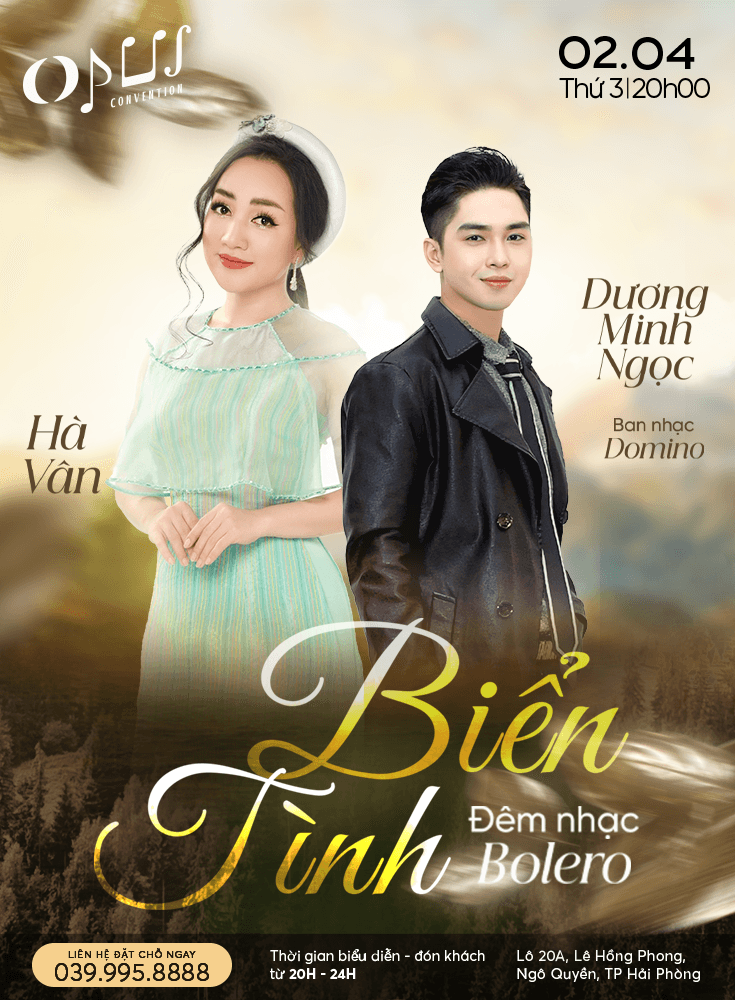 Đêm nhạc Bolero “Biển tình” 02/04