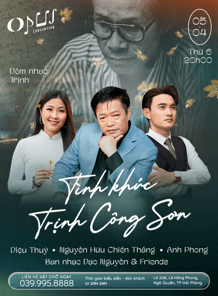Đêm nhạc Trịnh Công Sơn 05/04