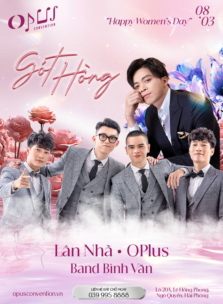 [SPECIAL] Liveshow “Gót hồng” 08/03