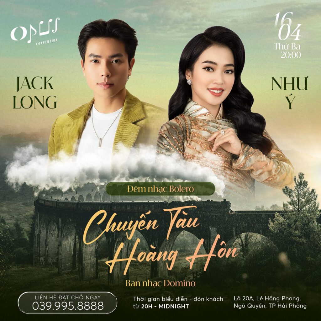 Đêm nhạc Bolero “Chuyến tàu hoàng hôn” 16/04