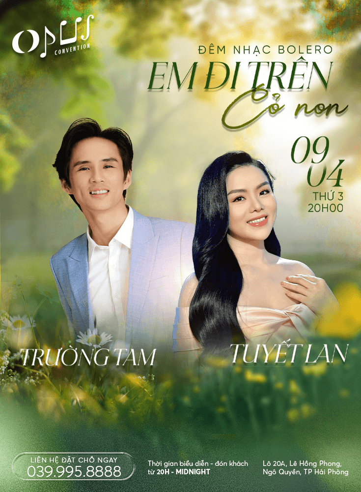 Đêm nhạc “Em đi trên cỏ non” 09/04