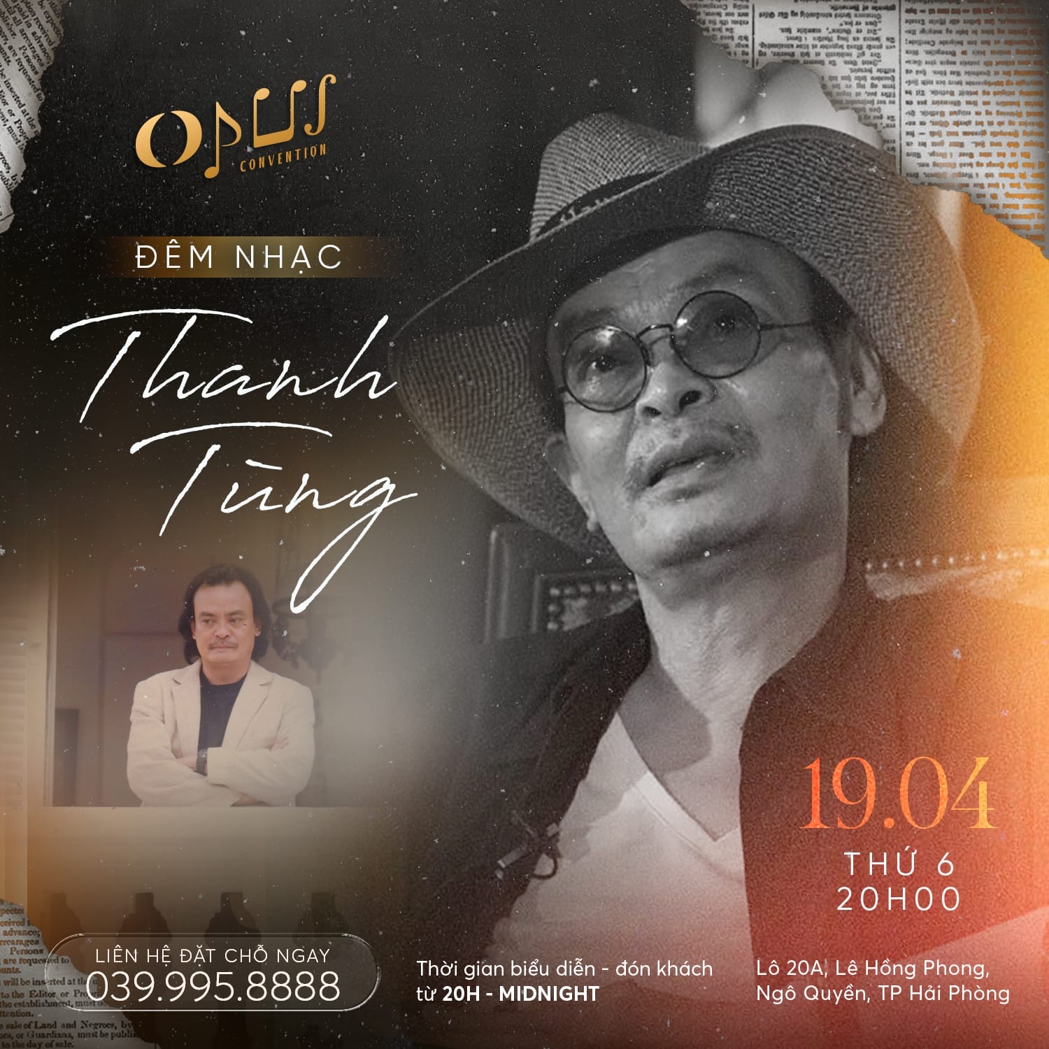 Đêm nhạc Thanh Tùng 19/04